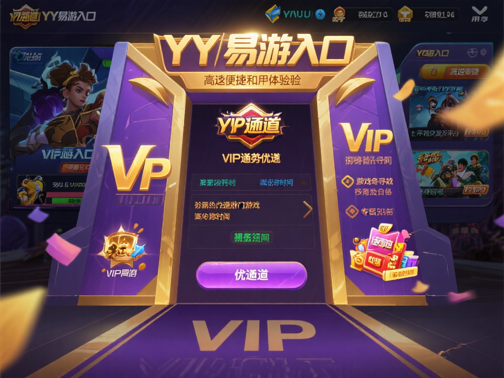 YY易游入口VIP通道的独特优势
在众多游戏平台