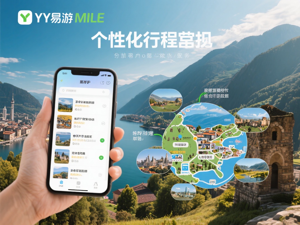个性化行程定制
YY易游MILE倡导个性化服务，